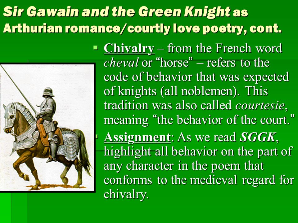 Sir Gawain And The Green Knight Essay